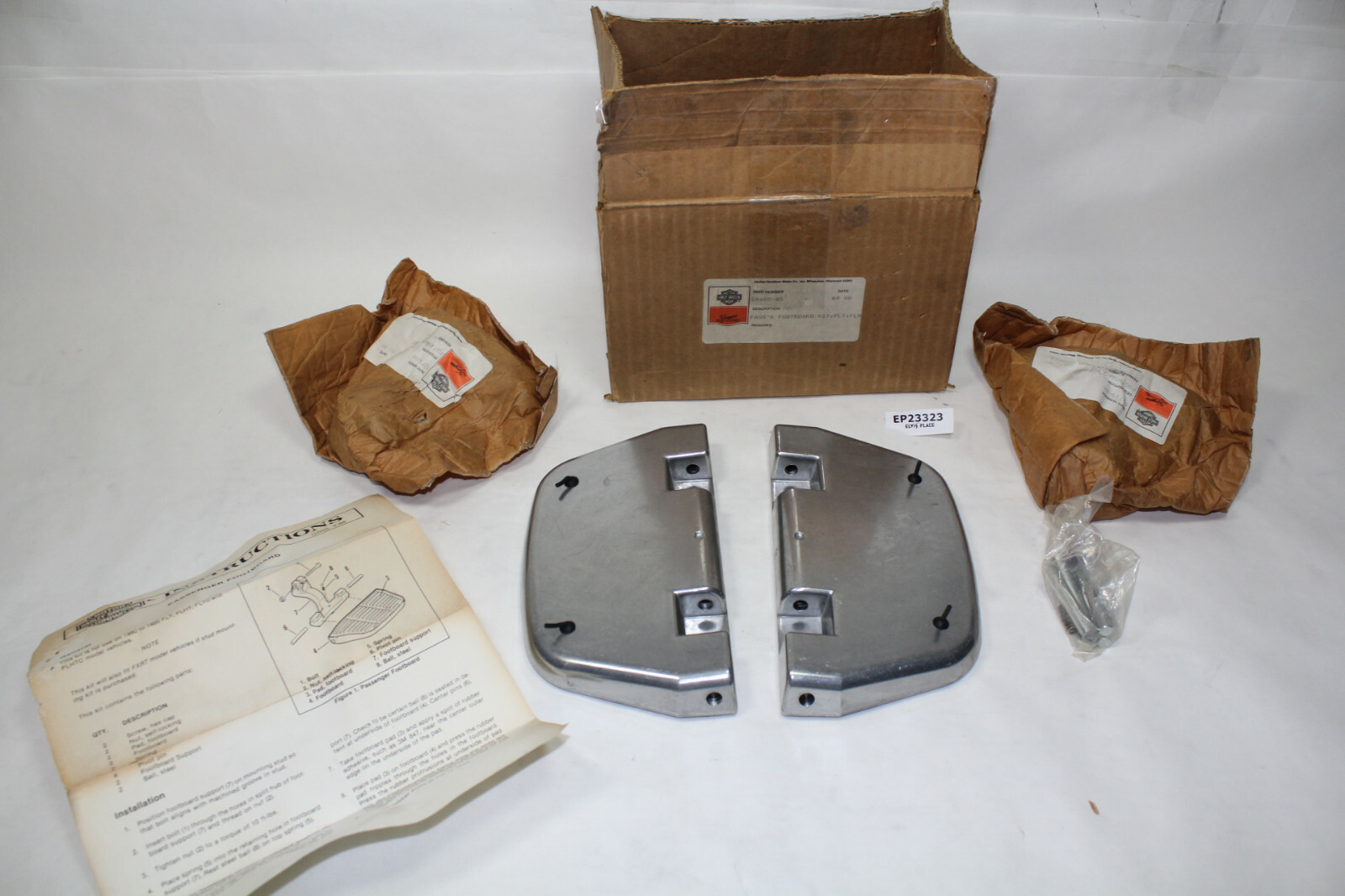 OEM Harley passenger floorboard kit FXRT FLT 5060585 NOS FXR FXRP FXRD