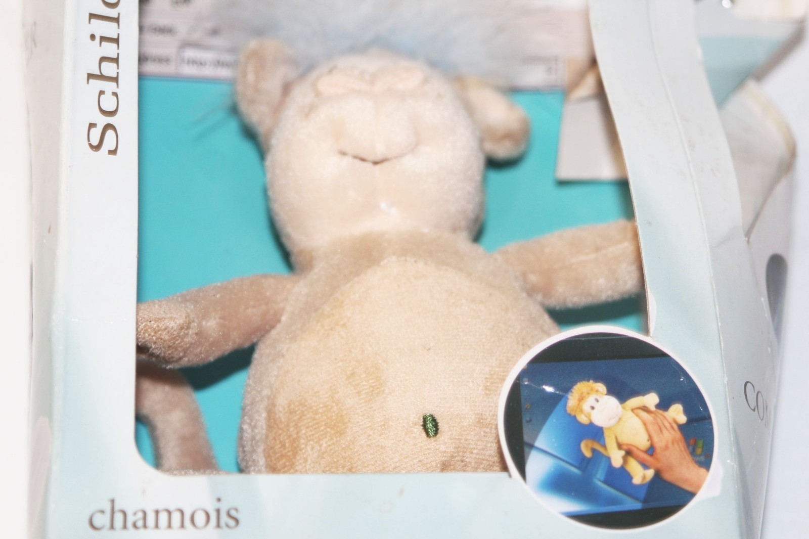Monkey Computer TV Screen Chamois Cleaner Wipe Plush Ultra-Soft KT2677AA