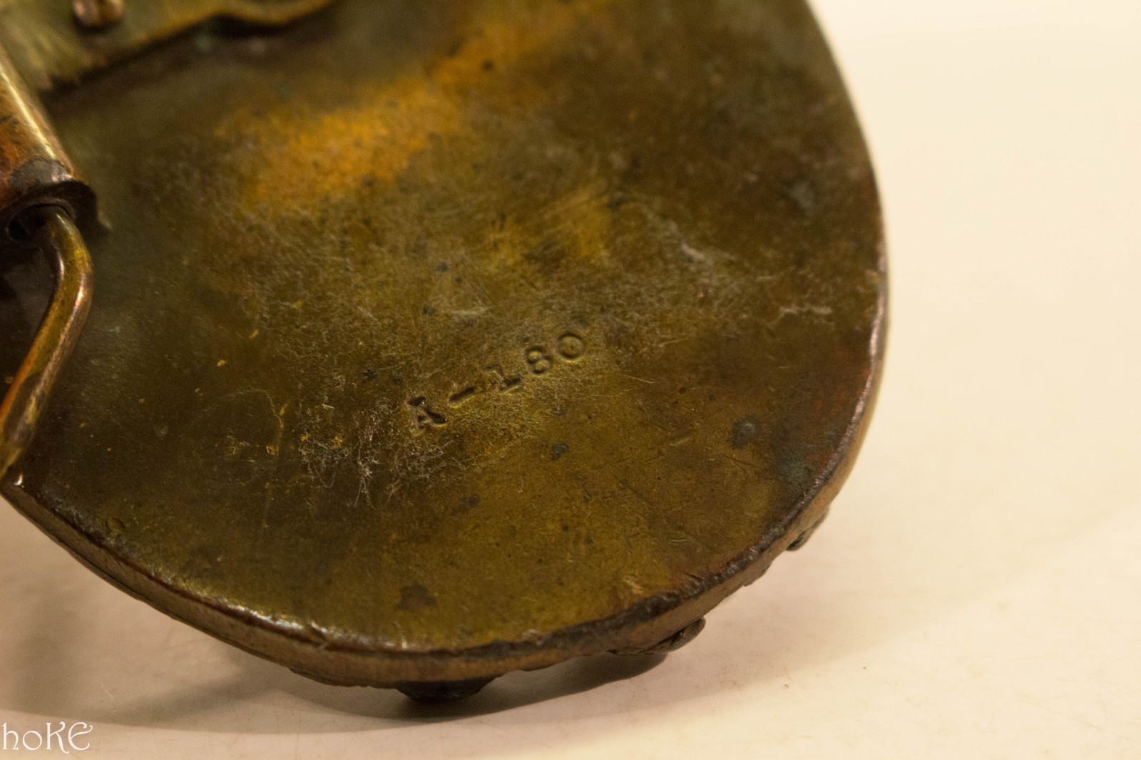 Vintage NAPOLEON EMPEREUR - 3 Ladies and a Swan (Belt Buckle, A-180)