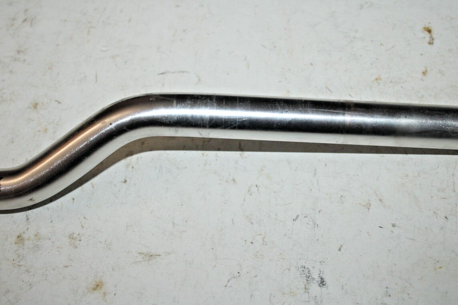 TranzX Components MTB Handlebar 25.4mm 63cm 2" Riser Bar Silver Fast USA Shipper