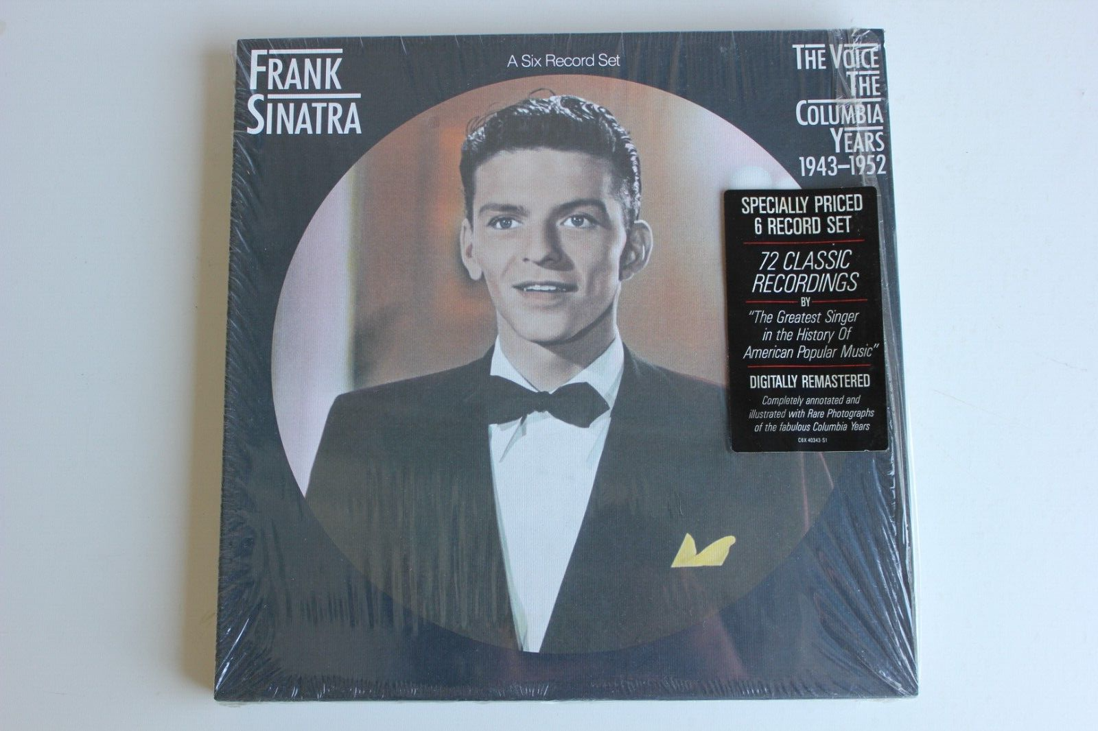 Frank Sinatra Box Set Record 6 lp original vinyl Voice