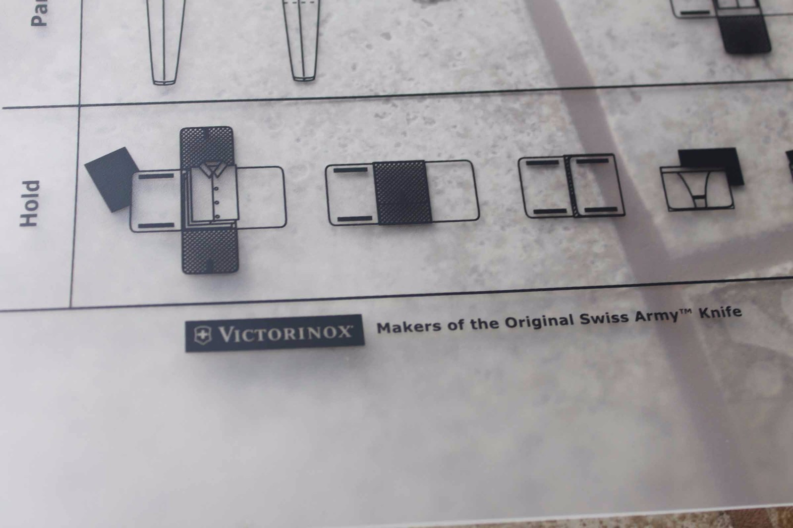 Victorinox plastic pak master packing system guide 16