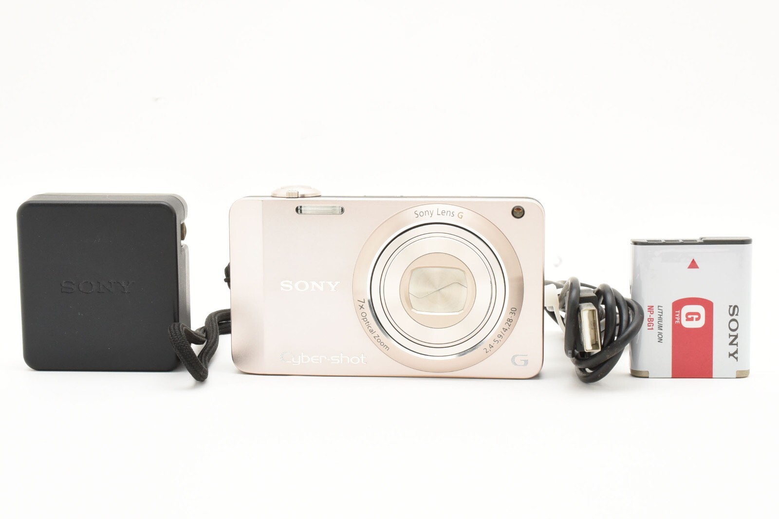 【美品】Sony Cyber-shot DSC-WX10 ゴールド TOP MINT] SONY Cyber-shot DSC-WX10 Gold Camera Japanese Only
