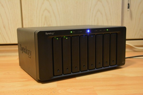 Synology DS1815+, 8-Bay DiskStation, Quad-Core, 4GB, DSM 7, NAS-Server 