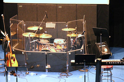 Six Panel Drum Shield 2ftX5ft / 5ft Tall