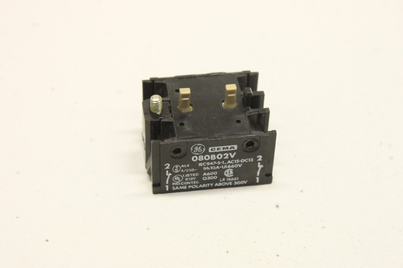Cema 080b02v Kontaktelelement Drucktaster Kontaktblock   080b02v