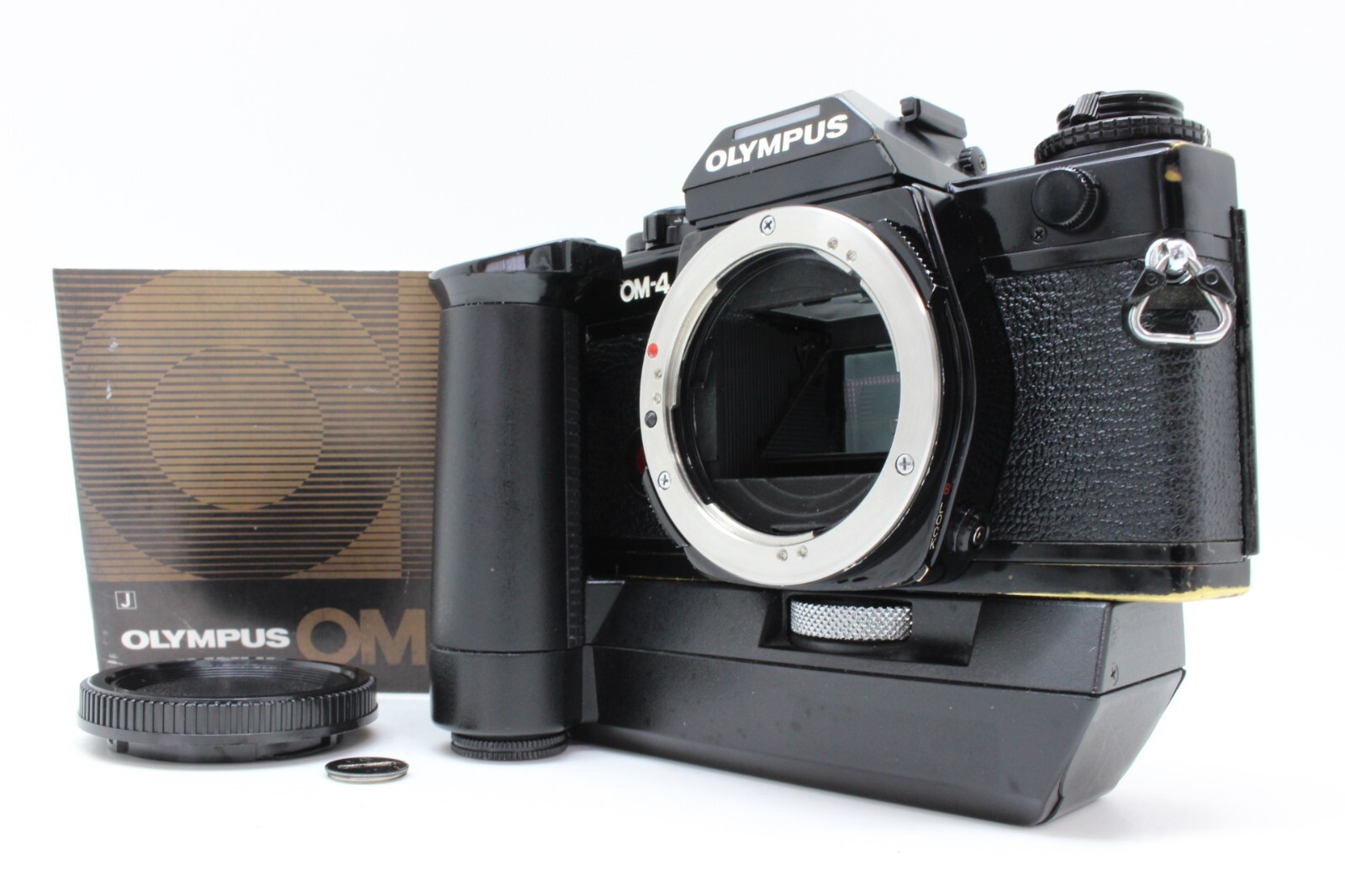 Olympus OM-4 、WINDER 2 MINT 】 OLMPUS OM-4 Black Body Winder2 35mm Film Camera SLR