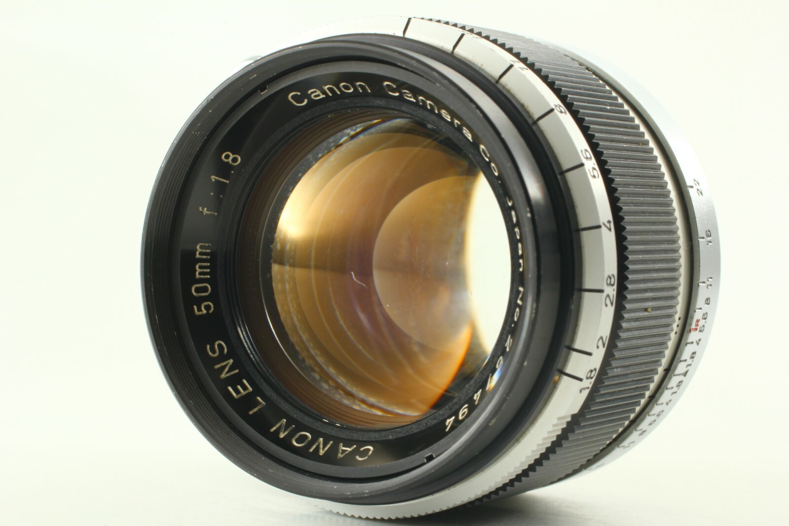Canon LENS 50mm 1.8 ライカ L39マウント オールドレンズ入門】Canon Lens 50mm 1:1.8 L39 ライカマウント