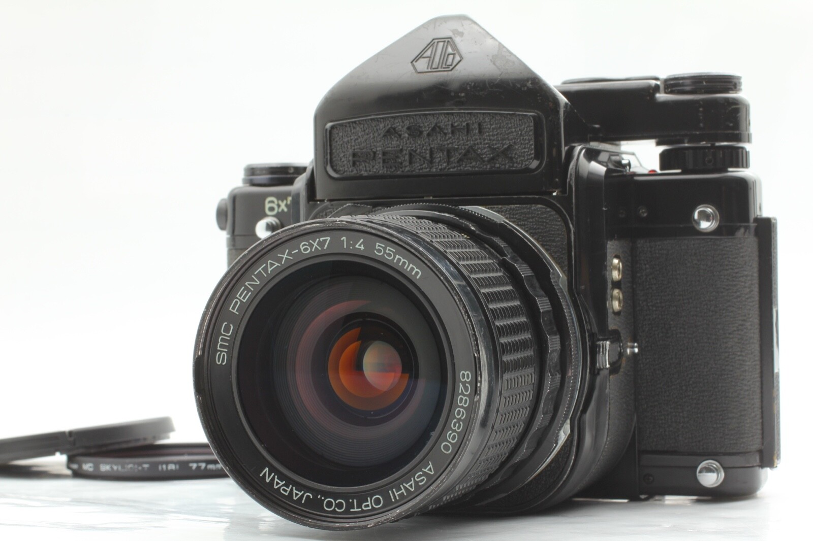 Exc+5】 Pentax 6×7 TTL Finder Mirror Up Camera + SMC P 55mm Exc+5】 Pentax 6×7 TTL Finder Mirror Up Camera + SMC P 55mm