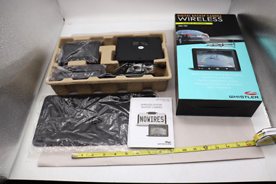 Whistler Wireless Digital Backup Camera WBU-900 NEW-OPEN BOX Free ship USA
