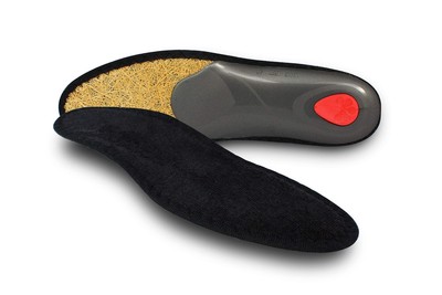 Viva Sneaker Warm Weather Orthotic with Semi Rigid Arch, Met and Heel Pad, Bl...