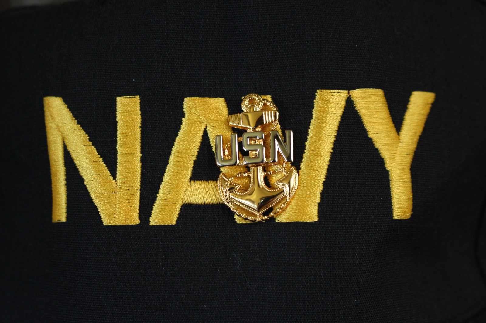 USN US NAVY SHIP SHORE AIR E-7 CPO CREW'S UTILITY COVERALL NWU BALL CAP W/ BADGE
