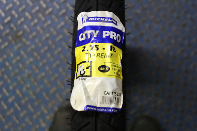 New/unused MICHELIN CITY PRO FRONT MOTORCYCLE TYRE 2.75 18 INCH