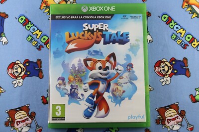 XBOX ONE SUPER LUCKY'S TALE BUEN ESTADO PAL ESPAÑA