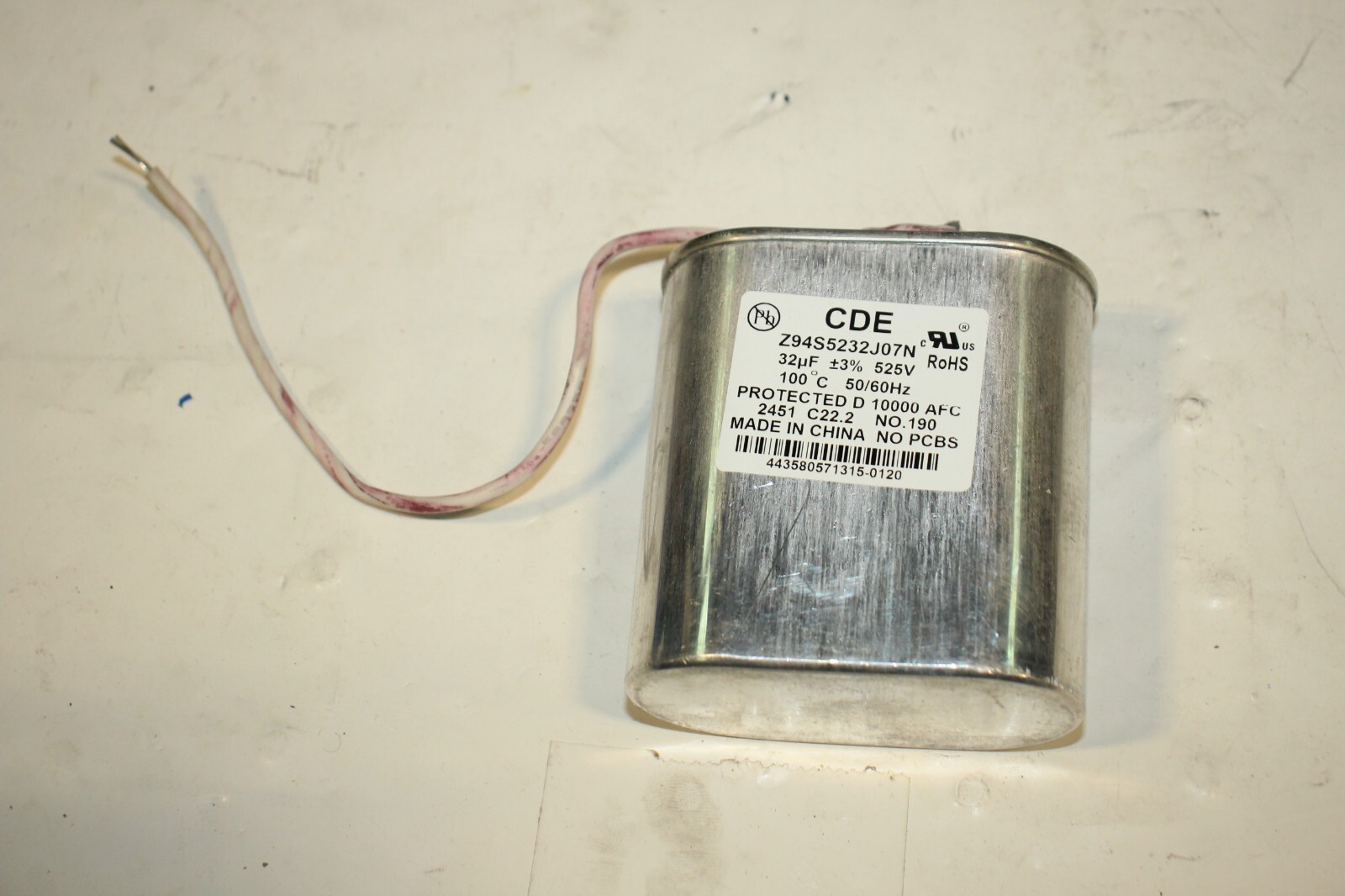 CDE Capacitor Z94S5232J07N | eBay