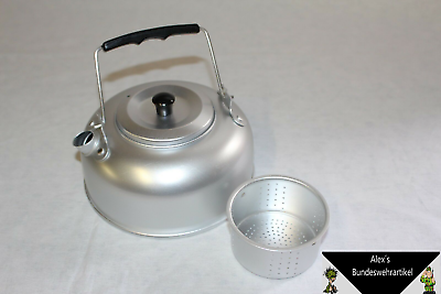 Alu Kessel Teekessel Camping Geschirr 1QT Tea Pot Wasserkessel Teepot 