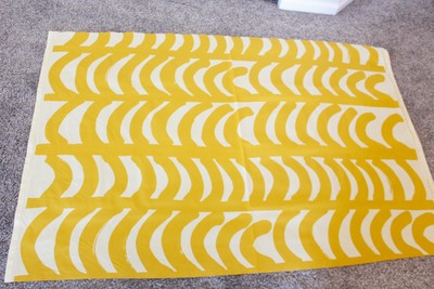 Marimekko Fabric - RAUTASANKY -Yellow/Buttercreme - 36