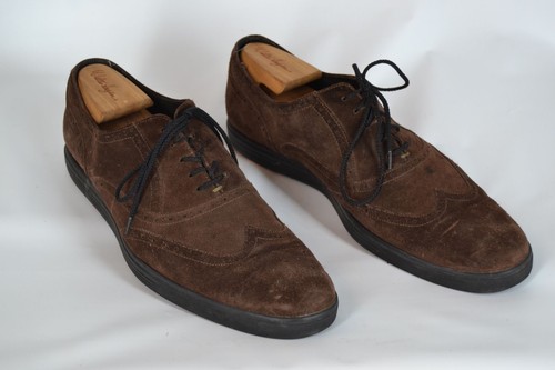 PAUL SMITH Oxford Dress Shoes ITALY Dark Brown Suede Wingtip - 7.5 PAUL SMITH Oxford Dress Shoes ITALY Dark Brown Suede Wingtip  main image 3
