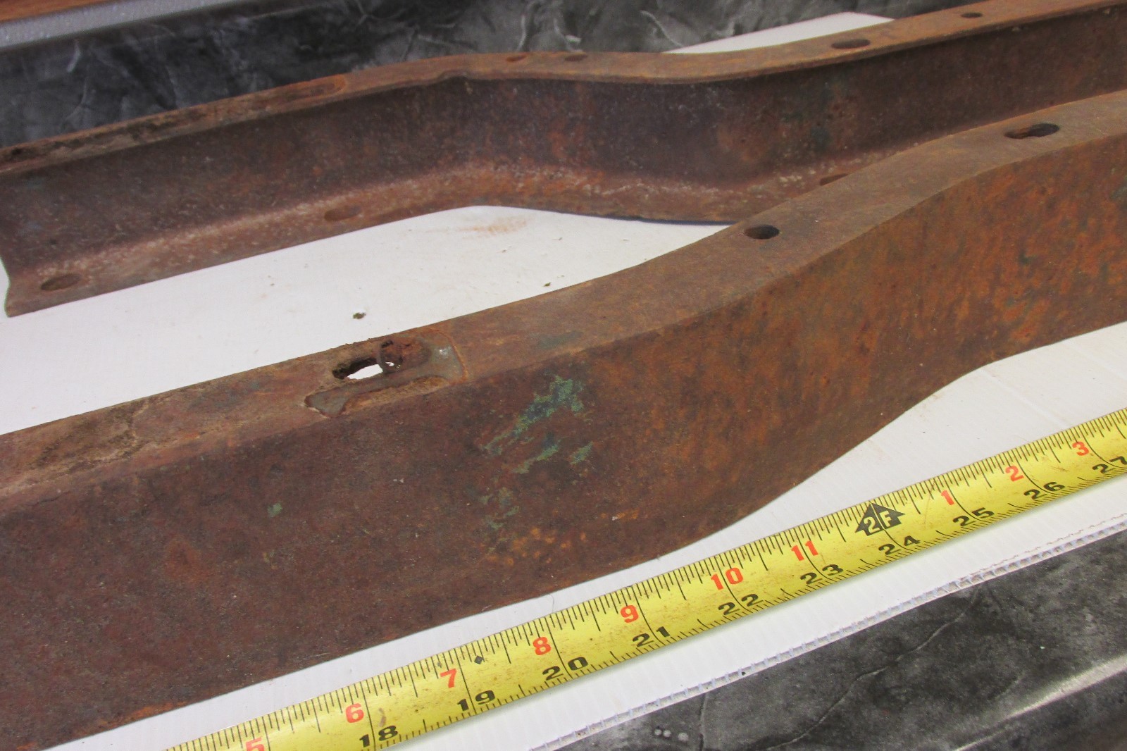 OLD JOHN DEERE HIT & MISS GAS ENGINE PUMP JACK RAILS