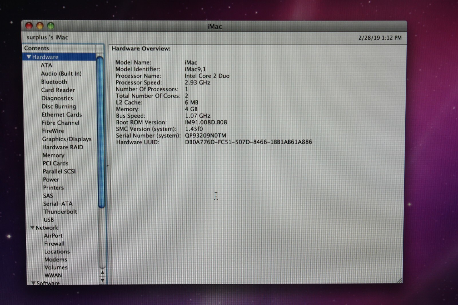Apple iMac Desktop 24