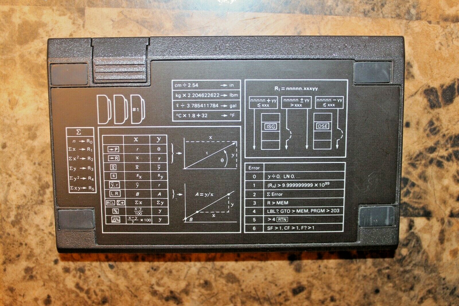 HP 11C Scientific Calculator - Made in USA - w/new batteries.
