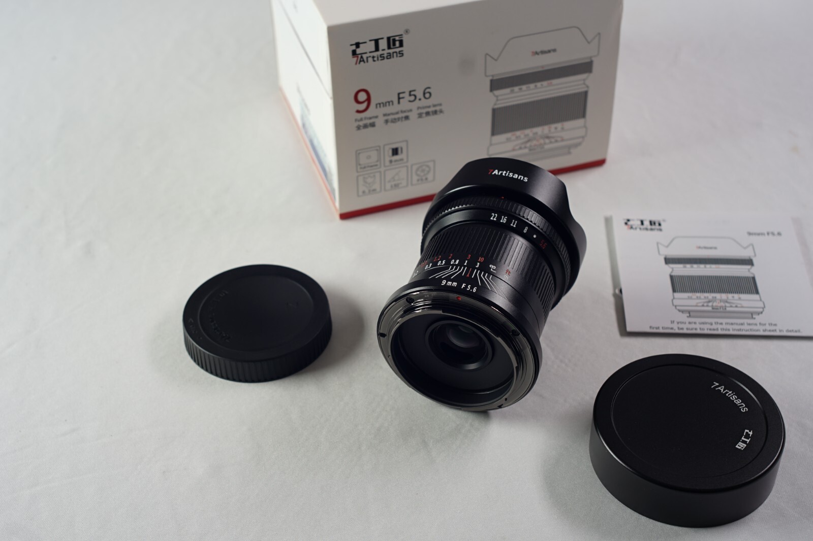 7Artisams 9mm F5.6 Zマウント 7artisans 9mm F5.6 Full Frame Low Distortion Wide Angle Lens