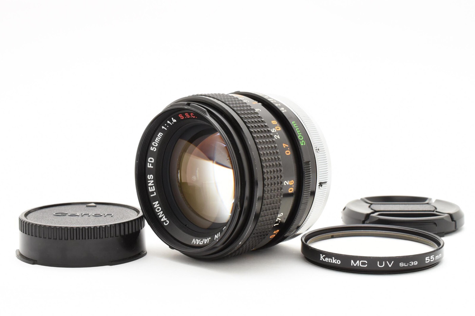 キャノン Canon FD 50mm F1.4 ssc Canon 50mm f1.4 SSC Lens for FD | Blue Moon Camera