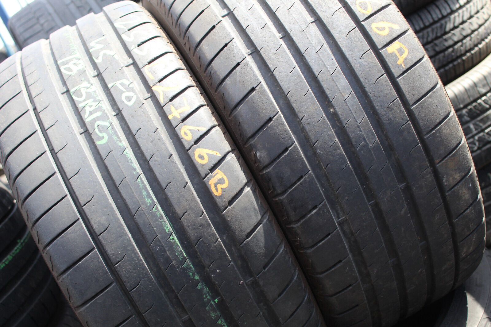 255 45 18 Bridgestone, Potenza Sport XL 103Y x2 A Pair 5.8mm (F1_tyres) FO L2766