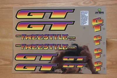 Decals Stickers Gt Pro Nelo S Cycles
