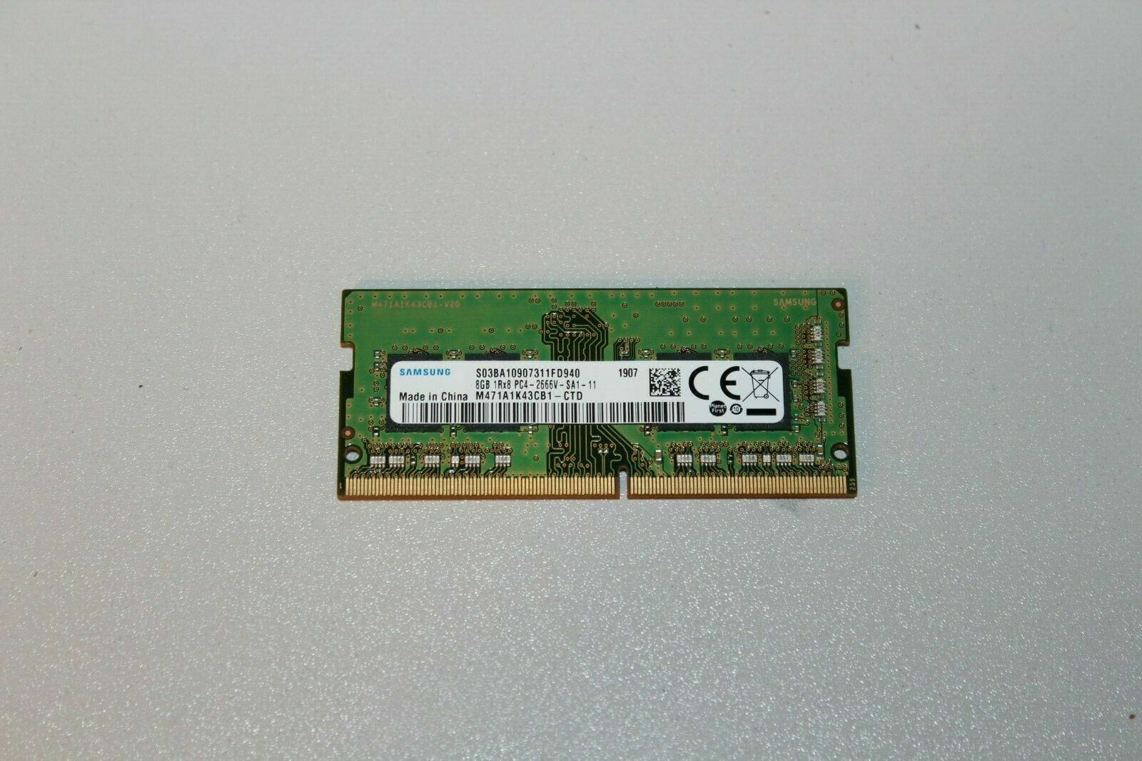samsung 8gb 1rx8 pc4-2666v-sa1-11 HP 8gb 2666MHz DDR4 Memory samsung 8gb 1rx8 pc4-2666v-sa1-11 HP 8gb 2666MHz DDR4 Memory