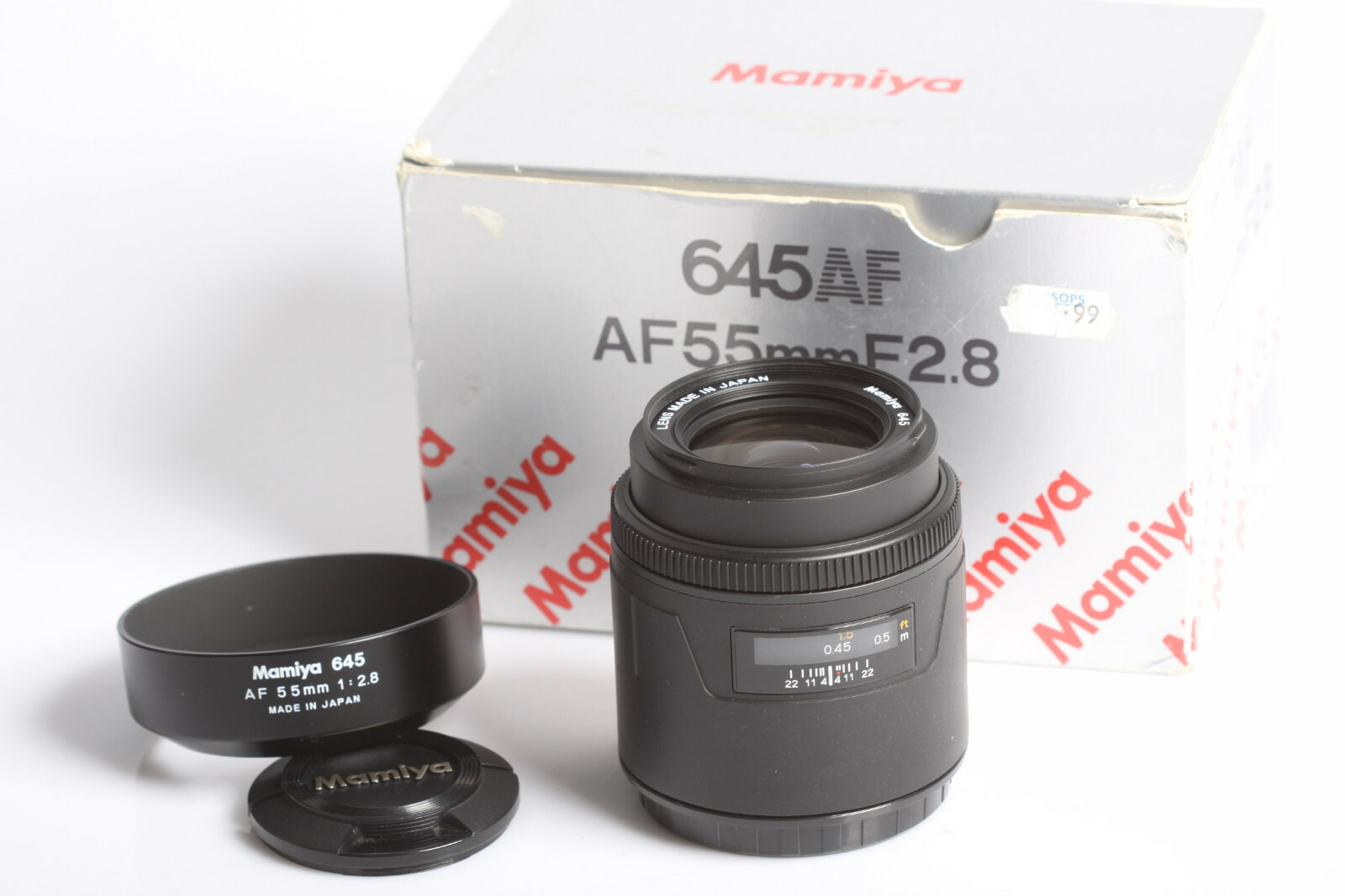 マミヤ　Mamiya 645 AF 55mm F2.8 中古：C(やや難あり)】マミヤ AF 55mm F2.8 | 2443890107806