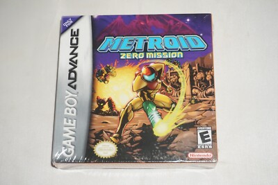Metroid Zero Mission (Nintendo Gameboy Advance GBA) NEW Factory Sealed
