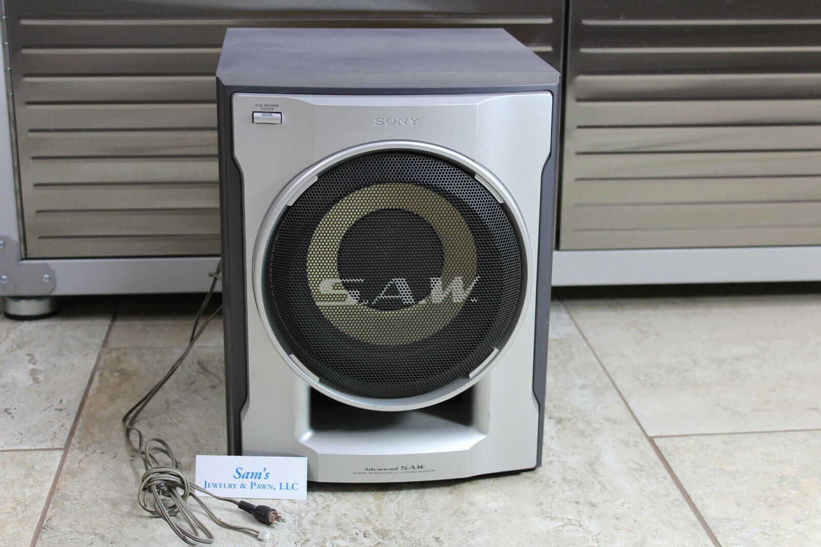 Sony SAW Subwoofer SS-WG990==Mini HiFi Component MHC-GX45 MHC-RG440S 200 Watt== Sony SAW Subwoofer SS-WG990==Mini HiFi Component MHC-GX45 MHC-RG440S 200 Watt==