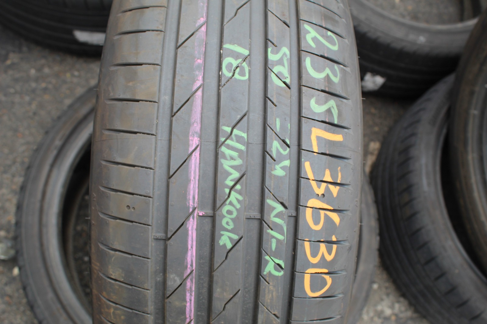 235 50 18 Hankook, Ventus Evo SUV, 101H, x1 Single Tyre 6.5mm (F1_tyres) L3630