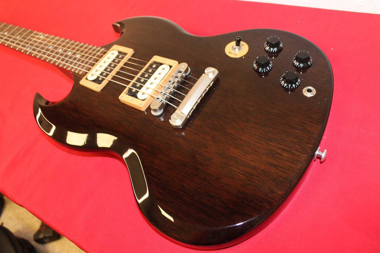 ギター 2015 Gibson USA Les Paul 100 SG Special Gibson SG Special - 100th Les Paul Anniversary 2015 Brown