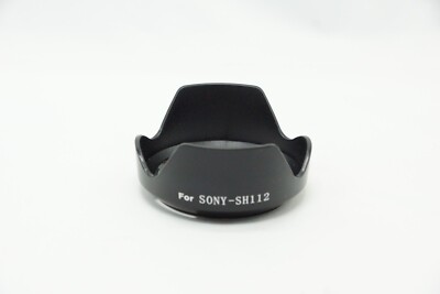 NEW - Sony lens shade SH112 - Sony E 18-55mm , E 35mm f/1.8 , and FE 28mm f/2