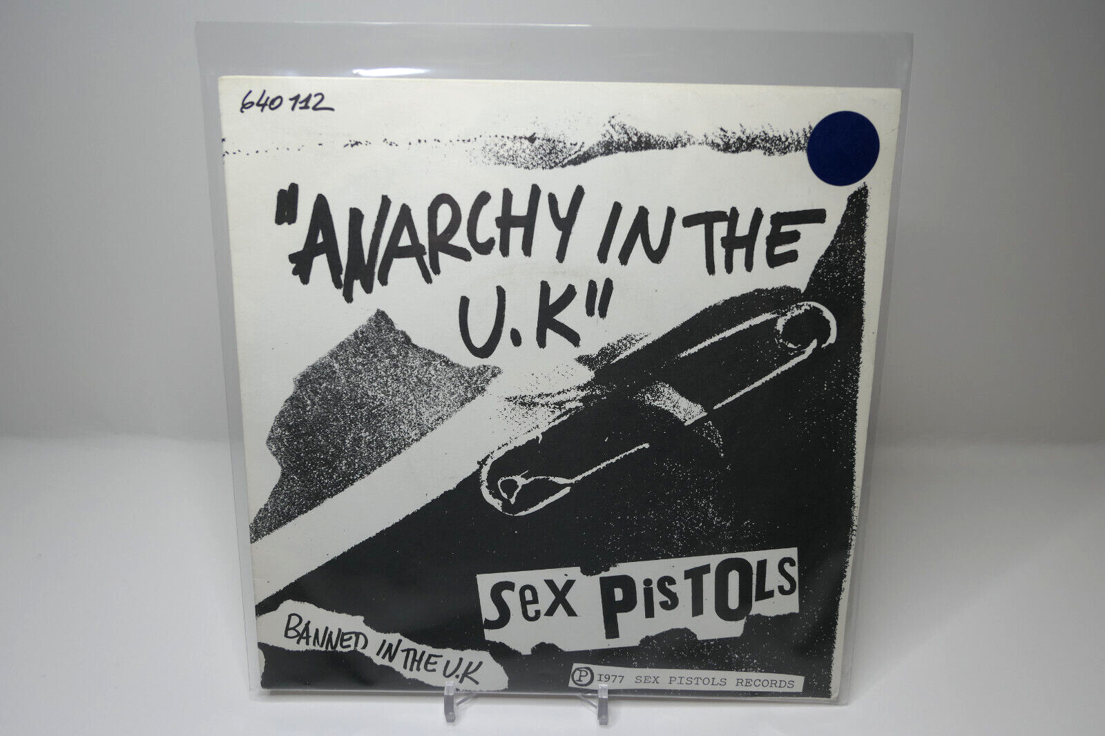 洋楽 Sex Pistols / Anarchy In The U.K. 7inch 1977 France Edition Original / Sex Pistols / Anarchy In The