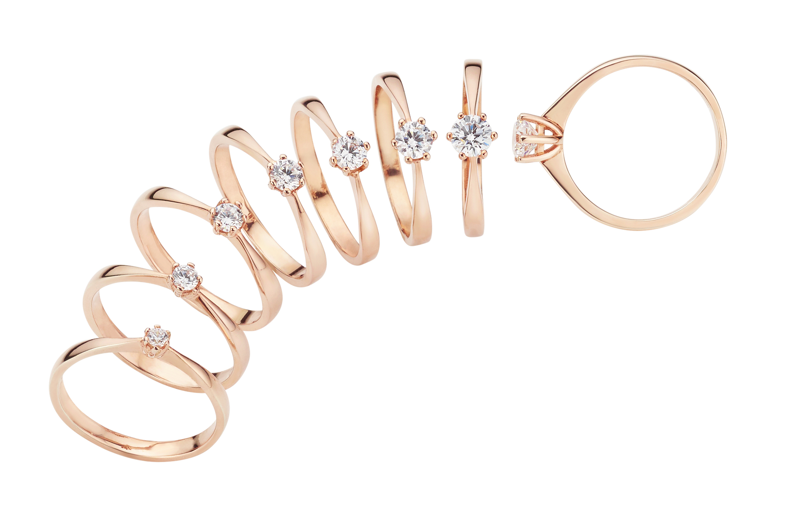 CILOR VERLOBUNGSRINGE SOLITÄR KOLLEKTION BK005