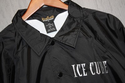 L * NOS vtg 90s ICE CUBE nylon windbreaker jacket * rap L * NOS vtg 90s ICE CUBE nylon windbreaker jacket * rap