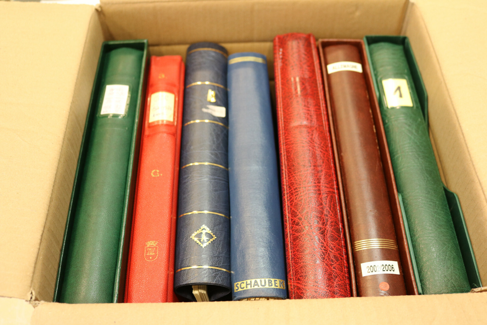 Wühlkiste Deutschland mit DDR, BRD und Berlin in 7 Vordruckalben