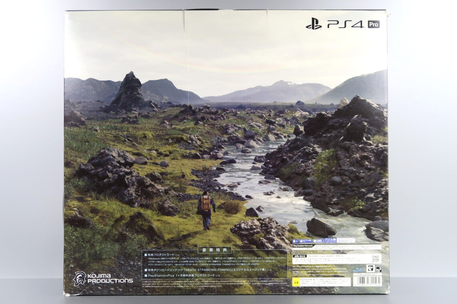 PS4 PlayStation 4 Pro DEATH STRANDING LIMITED EDITION CUHJ-10033 W/box Japan