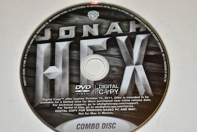 Jonah Hex (DVD, 2010) Disc Only V9