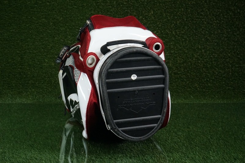SUN MOUNTAIN DIVA LADIES / WOMENS 14-WAY DIVIDER GOLF CART BAG, RED / WHITE
