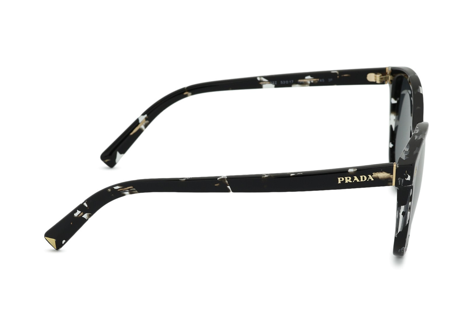 Pre-owned Prada Brand 2024  Women Sunglasses Pr 22zs 15s-5z1 Authentic Italy Frame Case In Gray