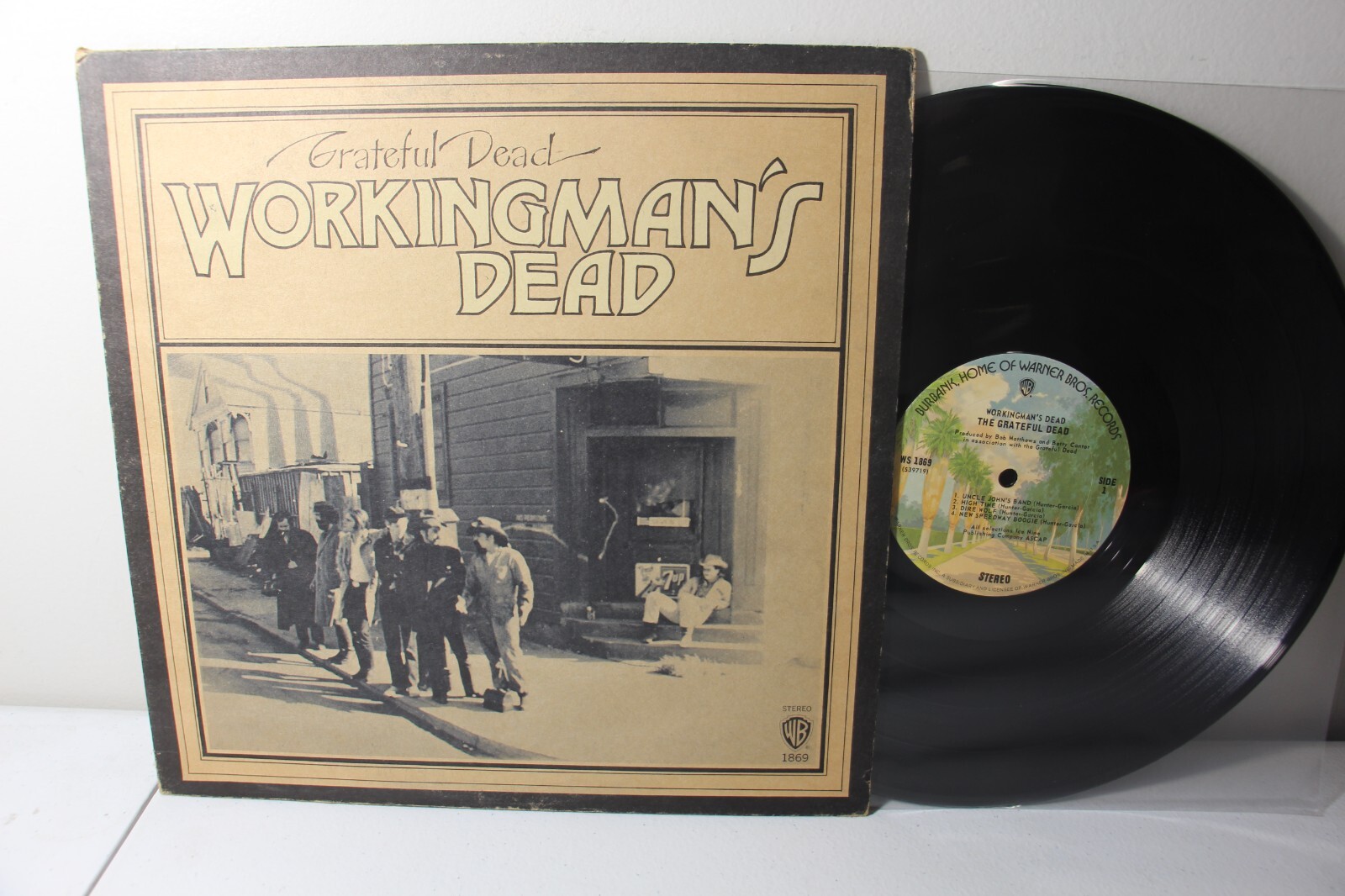 THE GRATEFUL DEAD – Workingman's Dead, 1970 LP (RE), Warner