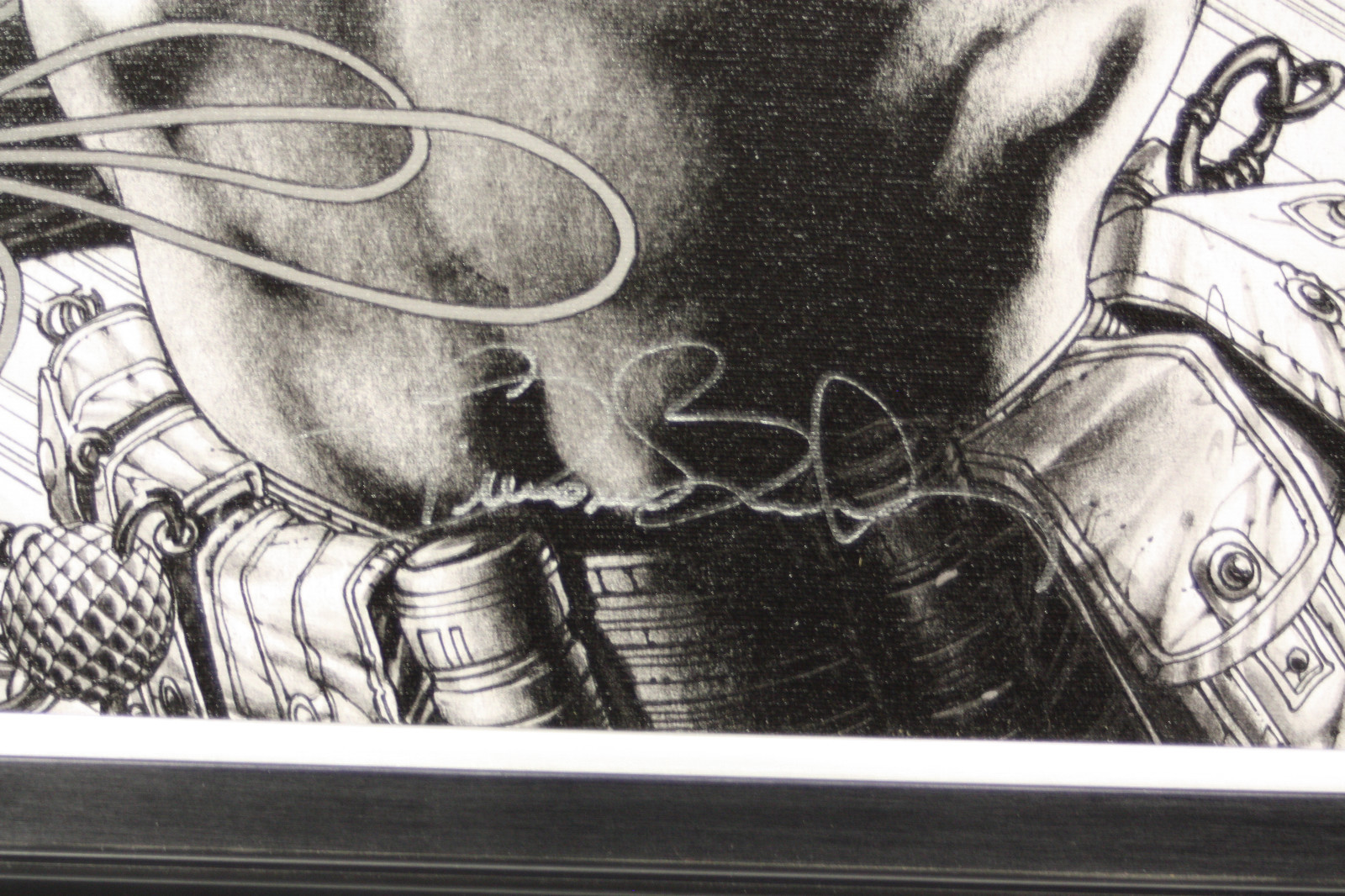 Call Of The Knight Giclee on Canvas Signed by Simone Bianchi