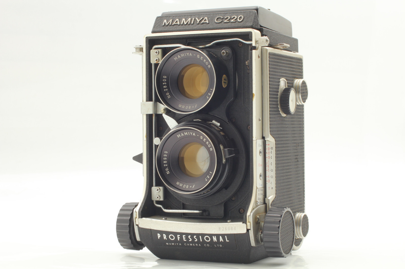 MAMIYA マミヤ C220 PRFESSIONAL SEKOR 80/3.7 Exc+5