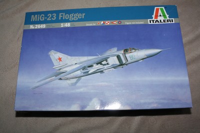 ITALERI 2649 MIG-29 FLOGGER 1:48 MODEL KIT OPEN BOX