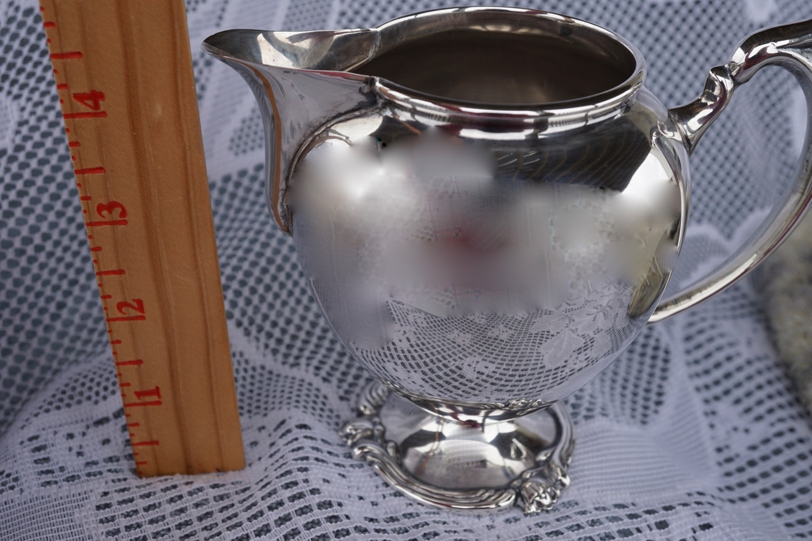 Sterling Silver Camusso Peruana Plata LARGE HEAVY Sugar Bowl & Creamer! 1+ Pound
