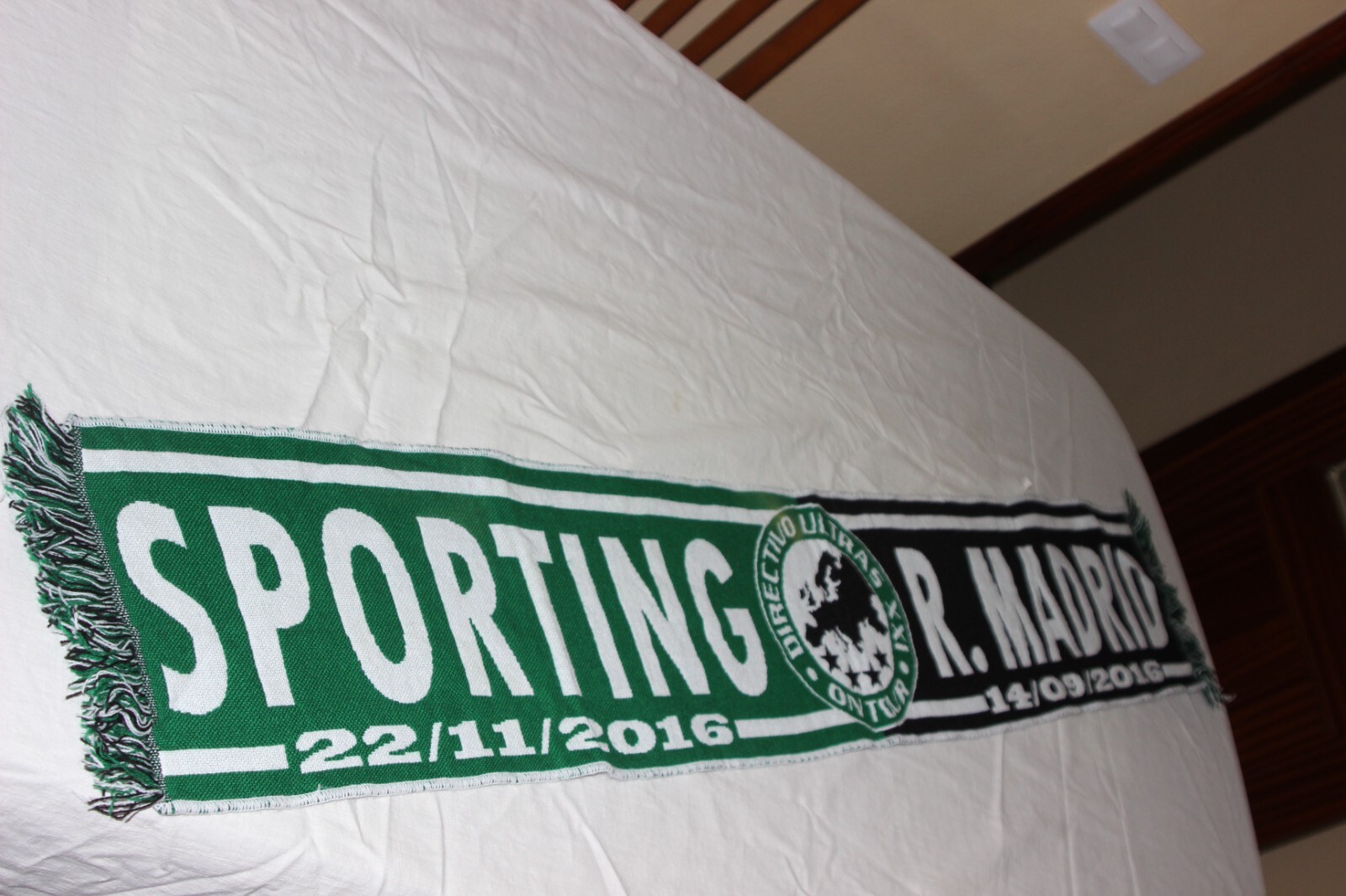 Vintage Ultras Real Madrid Scarf Anticules Cules Me Comeis